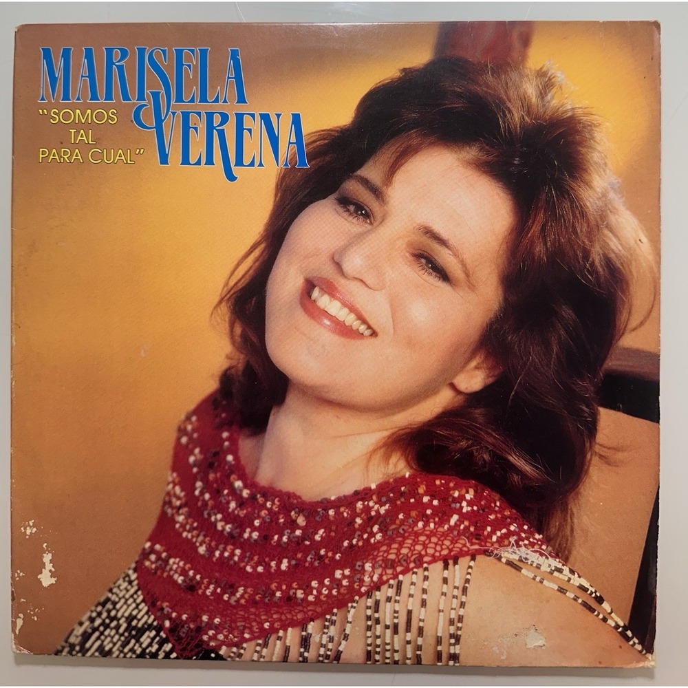 Marisela Verena "Somos Tal Para Cual" 1990 Vinyl Record 12"Discos CBS DIL-80284